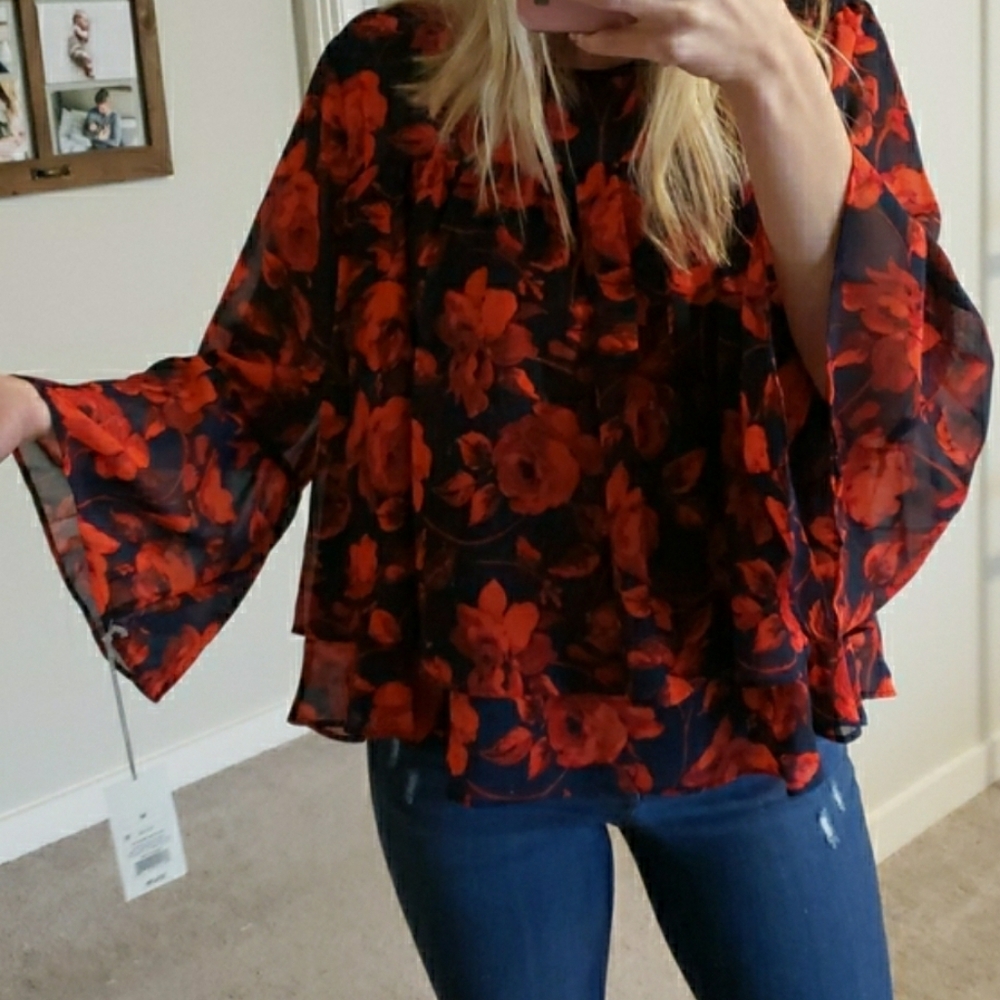 Floral blouse